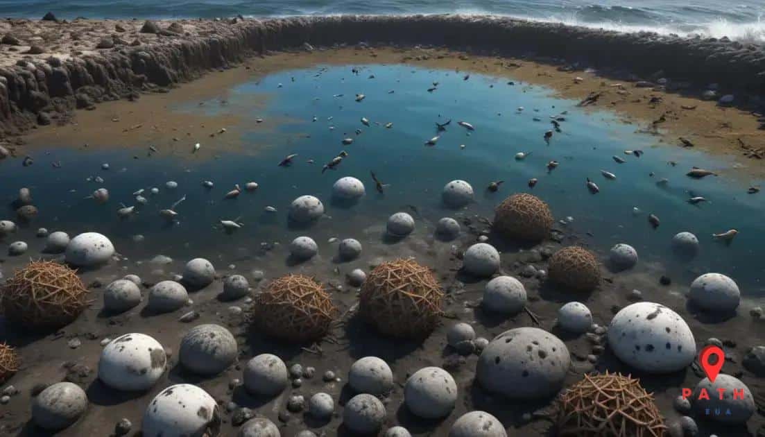 Impact of tar balls on marine ecosystems