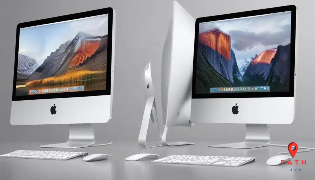 how Apple iMac M4 compares to previous models