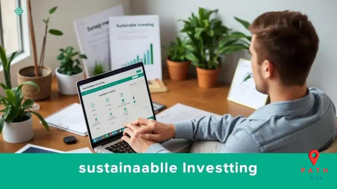 How to start your journey in sustainable investing