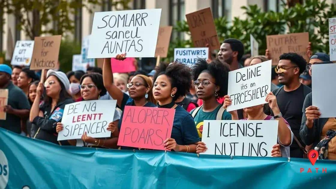 Social justice protests 2025: what's next for activism?