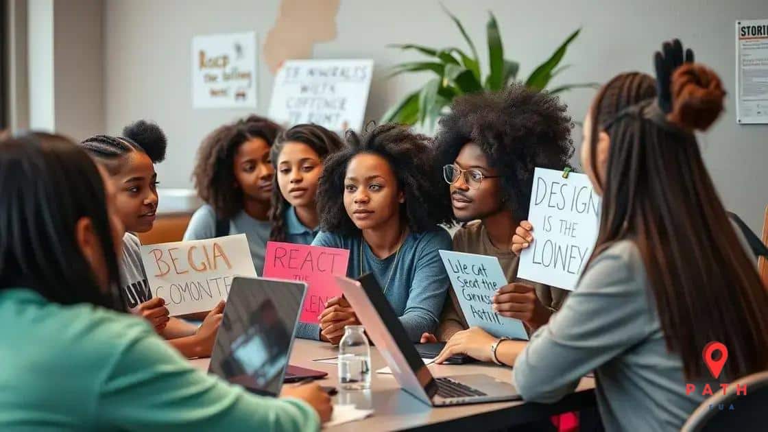 Youth involvement in social justice