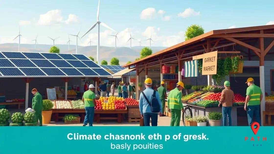 Impacts of climate change policies on global economy