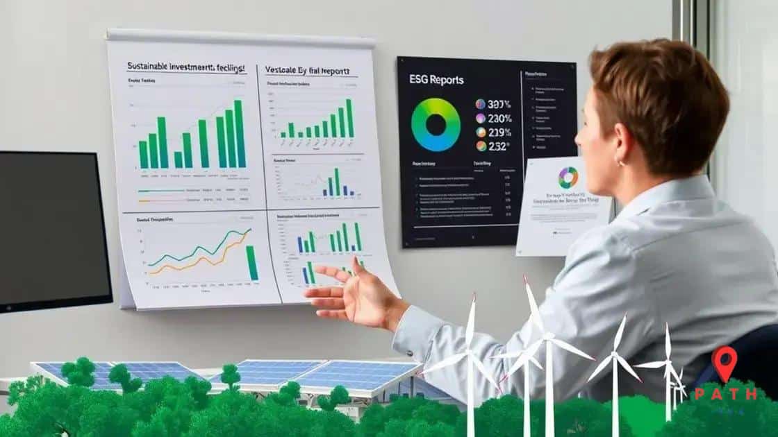 Key strategies for sustainable investments