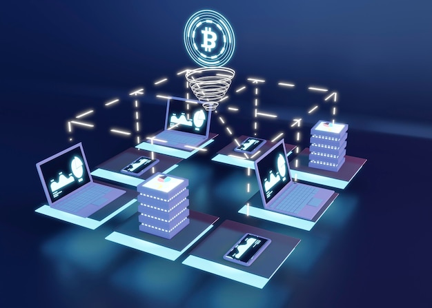 A network diagram showing various types of fraud and market manipulation tactics used on cryptocurrency exchanges, including wash trading, pump-and-dump schemes, and spoofing.