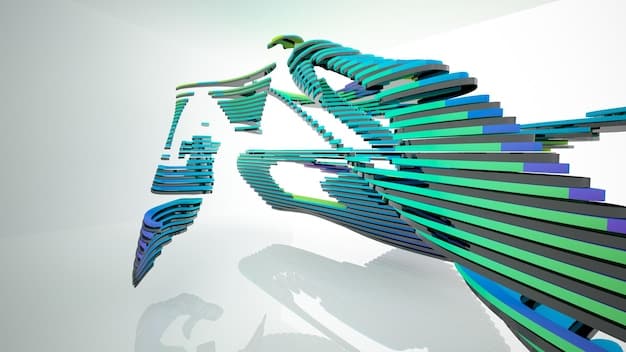 A collage of images representing the key economic sectors (technology, manufacturing, services) that are driving the GDP growth, with arrows indicating growth or contraction in each sector.