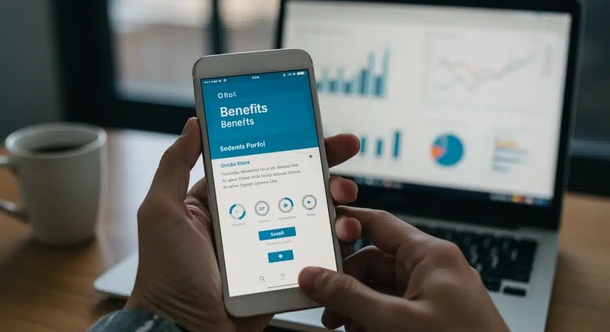 Accessing federal benefits information online for planning