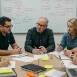 2026 Federal Employee Benefits: Retirement & Healthcare Updates Federal employees discussing 2026 benefits, retirement, and healthcare planning