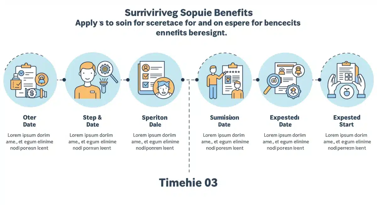 Timeline for applying for surviving spouse benefits