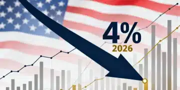 Illustration of a yield curve inversion with 4% Treasury bond returns projected for 2026.