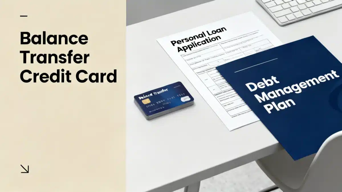 Various debt consolidation options for credit card debt relief