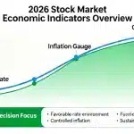 Economic indicators influencing 2026 stock market performance