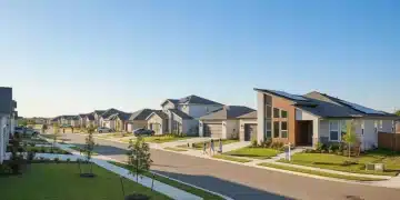 Suburban homes representing the robust 2026 US housing market growth.