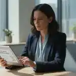 Maximizing FMLA Benefits 2026: Your Guide to Leave Rights Woman reviewing FMLA benefits information on a tablet in 2026